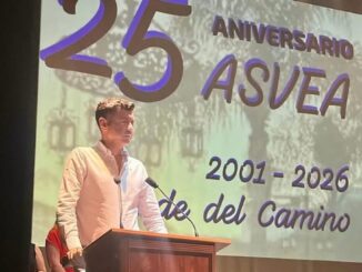 Gala de celebración del 25 aniversario de ASVEA con presencia de autoridades de la Diputación de Huelva
