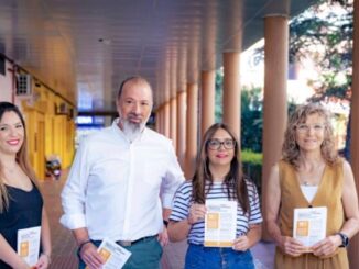 Cartel de la línea de ayudas para reforzar la seguridad en comercios y locales de hostelería en Rivas Vaciamadrid