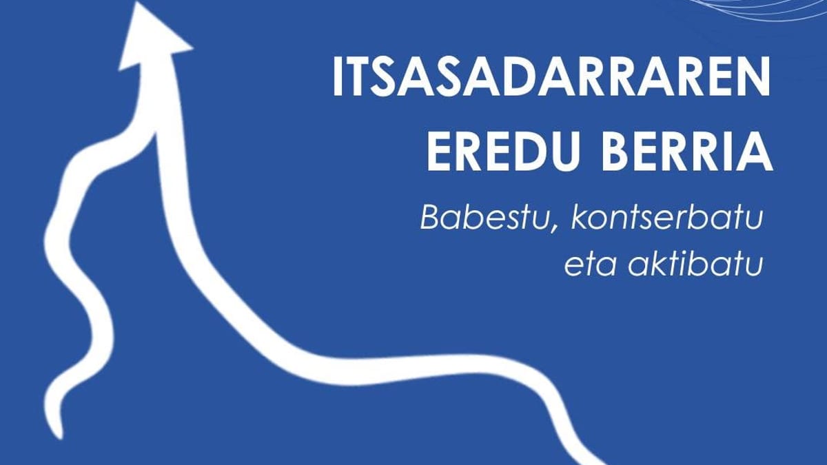 Cartel informativo del Ayuntamiento de Bilbao sobre el programa de participación ciudadana del Plan Especial de Itsasadarra