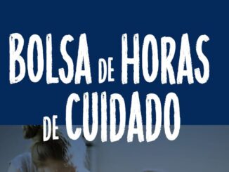 Cartel promocional del servicio de conciliación familiar con bolsa de horas para menores del Ayuntamiento