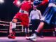 Velada de finales de Boxing Talents en el Polideportivo Municipal José Caballero de Alcobendas con boxeadores compitiendo en el ring