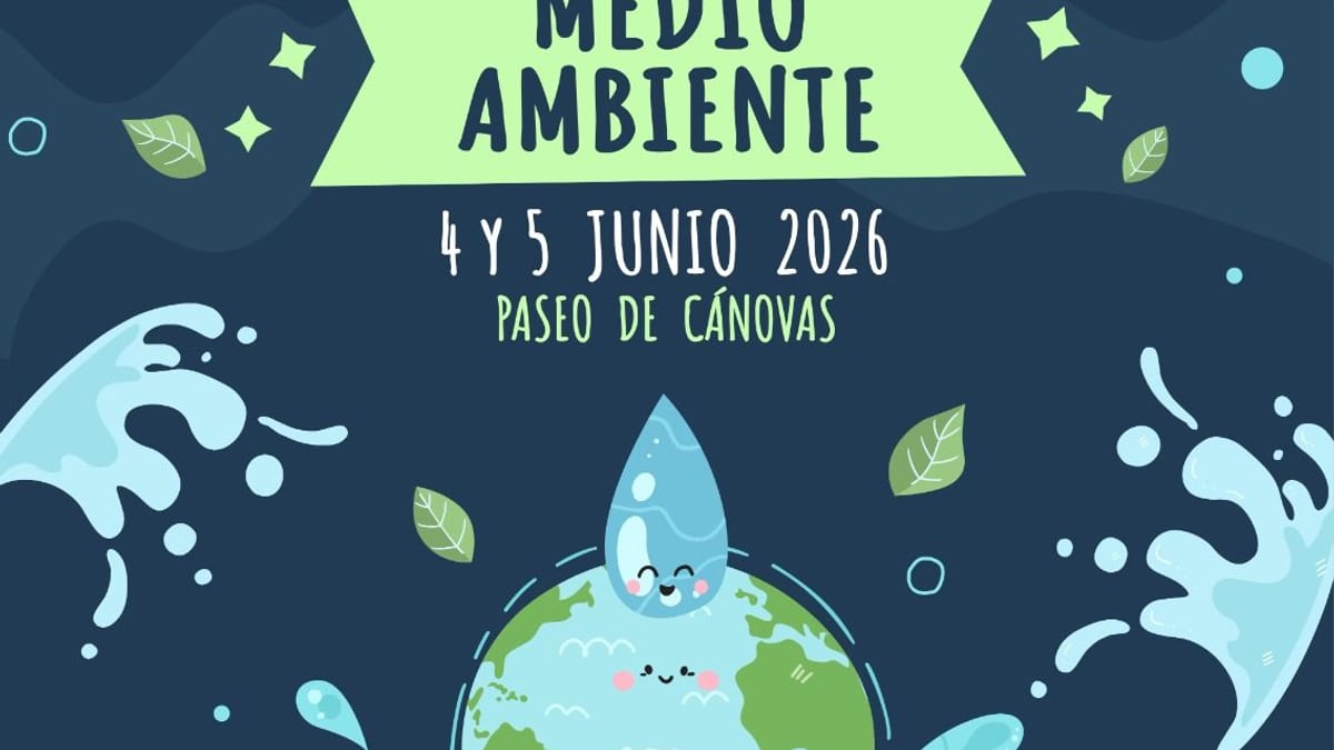 Cartel promocional de la campaña de concienciación sobre toallitas en el inodoro, con actividades previstas para el 4 y 5 de junio de 2026 en Cáceres