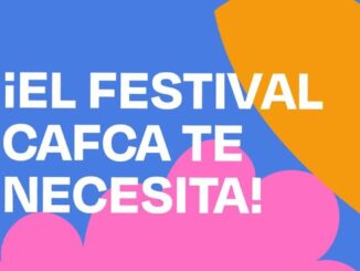 Cartel del espectáculo SFUMATO de Llum de Fideu Cia con convocatoria de voluntarios para Oviedo