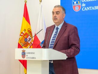 Logotipo del Gobierno de Cantabria junto a textos sobre el Plan de Ordenación Territorial