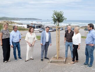 Aparcamiento junto al sistema dunar de Canallave con cierre perimetral y plantación de arbolado para protección del espacio natural