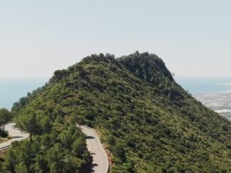 Rodada social de ciclismo en la provincia de Castelló con participantes disfrutando de la carretera bajo el sol