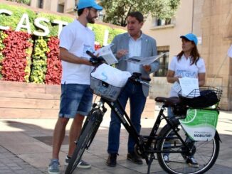 Presentación de la campaña Castelló se mueve mejor sobre la nueva ordenanza de movilidad del Ayuntamiento de Castellón