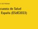 Informe del Ministerio de Sanidad sobre consumo de alcohol en España, mostrando datos de reducción en jóvenes de 15 a 24 años