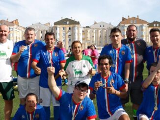 Segunda jornada de la Copa Inclusiva Regional Fundación Cantabria Labs en Bezana con participantes de personas con discapacidad