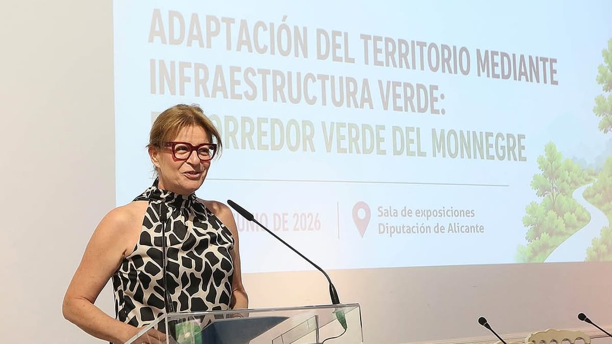 Presentación del Corredor Verde del río Monnegre con la vicepresidenta Ana Serna y el comisionado Raúl Mérida