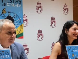 Cartel de presentación del Programa de Fiestas de Coslada 2026 con información sobre conciertos y actividades culturales