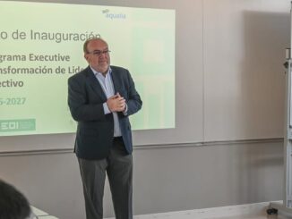 Inauguración del Programa Executive de Transformación de Liderazgo Directivo de EOI e Aqualia con Lucas Díaz y Ramón Gurriaran