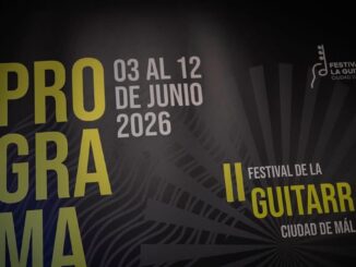 Presentación de la II edición del Festival de Guitarra de Málaga con el alcalde Paco de la Torre y representantes institucionales