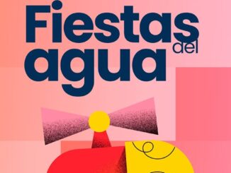 Cartel promocional de las Fiestas del Agua 2026 con fechas 12-15 de junio y artistas principales
