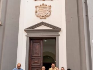 Selección insular de bola canaria de Fuerteventura celebrando su subcampeonato en los Campeonatos de Canarias en Edad Escolar
