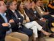 Presidenta del Cabildo de Fuerteventura Lola García y Consejero de Aguas Adargoma Hernández en jornada de Canaragua sobre cambio climático