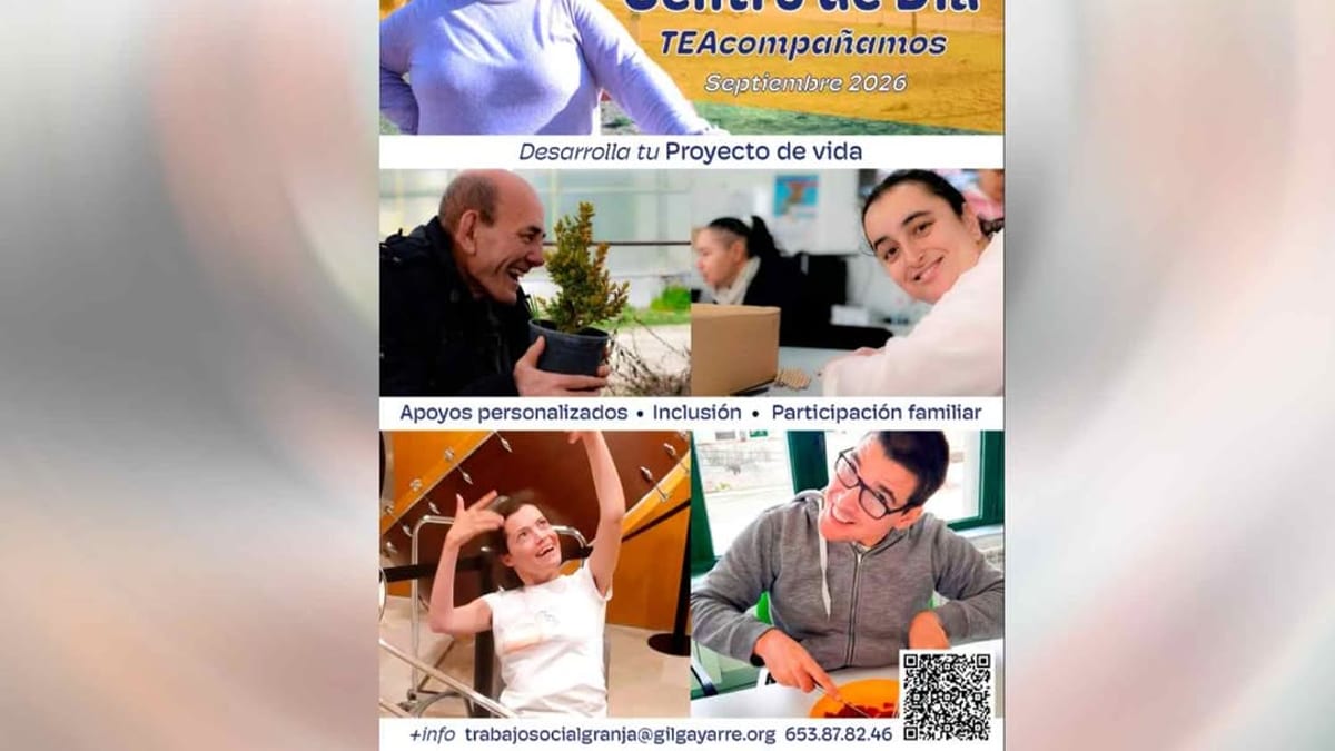 Centro de Día TEAcompañamos de la Fundación Gil Gayarre ubicado en la Granja de San José