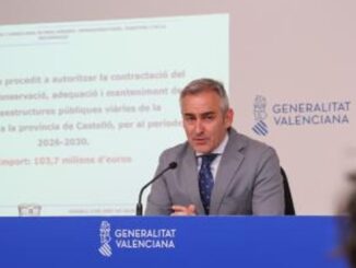 Consell de la Generalitat Valenciana durante la aprobación de ayudas para recuperación tras la dana