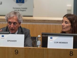 Raúl Mérida presenta el Centro de Anticipación, Adaptación y Resiliencia Climática de la Generalitat en el Comité Europeo de las Regiones