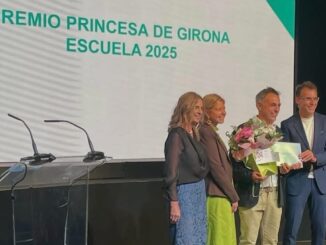Fachada del IES Gerardo Diego de Pozuelo de Alarcón, ganador del Premio Princesa de Girona
