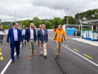 Inauguración del nuevo punto limpio de Laredo que da servicio a la comarca del Bajo Asón