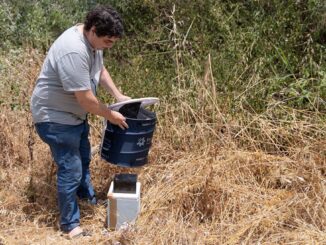 Trampa de vigilancia para el seguimiento del virus del Nilo Occidental