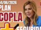 Cartel del Plan Copla con información sobre 300 efectivos, 140 puntos de vigilancia en 81 playas y 250 km de costa para seguridad de bañistas en verano