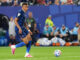 Kylian Mbappé, de Francia, controla el balón en un partido del grupo I del Mundial de la FIFA 2026 entre Francia e Irak en el estadio Lincoln Financial en Filadelfia (Estados Unidos). EFE/Octavio Guzmán