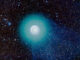 Imagen terrestre del cometa 17P/Holmes tomada el 1 de noviembre de 2007 por el astrofotógrafo Alan Dyer. Fotografía facilitada por el IAA-CSIC ( NASA , ESA y A. Dyer).