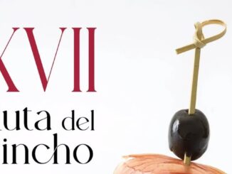 XVII Ruta del Pincho de Villaviciosa de Odón 2026: Cartel promocional del evento gastronómico con pinchos de 20 establecimientos participantes