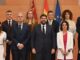 Acto de toma de posesión de los secretarios generales de la Administración regional