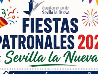 Cartel de convocatoria de reunión con peñas para Fiestas Patronales 2026 del Ayuntamiento de Sevilla la Nueva