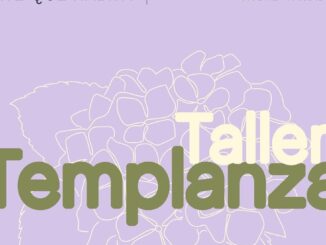 Cartel informativo del taller Canciones Populares de Templanza con fechas de junio en centros sociales