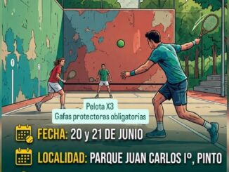 Cartel promocional del Torneo de Frontenis de Pinto 2025