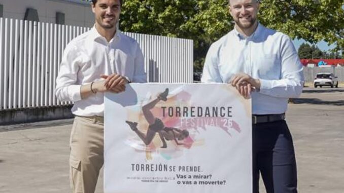 Torredance llena de ritmo y talento el Ferial de Torrejón Cartel promocional de Torredance, festival de baile en el Recinto de Conciertos del Ferial de Torrejón de Ardoz, 6 y 7 de junio