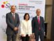 Vicent Marí, presidente del Consell Insular d'Eivissa, durante la inauguración de la Trobada sobre turismo MICE sostenible en Las Palmas de Gran Canaria