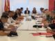 Reunión en sala de conferencias del Ayuntamiento de Alcorcón sobre seguridad ciudadana