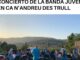 Cartel del concierto de la Banda Juvenil en Ca n'Andreu des Trull, Santa Eulalia des Riu