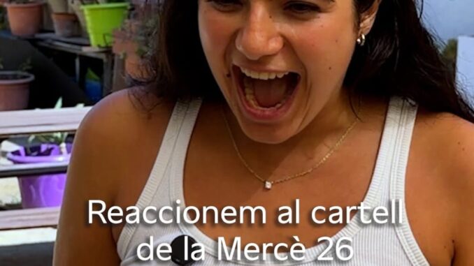 Cartel oficial de la Festa Major de Barcelona, la Mercè