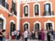 Fachada de la Casa Colón en Huelva tras su restauración integral