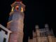 Castellón ilumina sus monumentos con los colores de la bandera española en celebración del triunfo de la selección