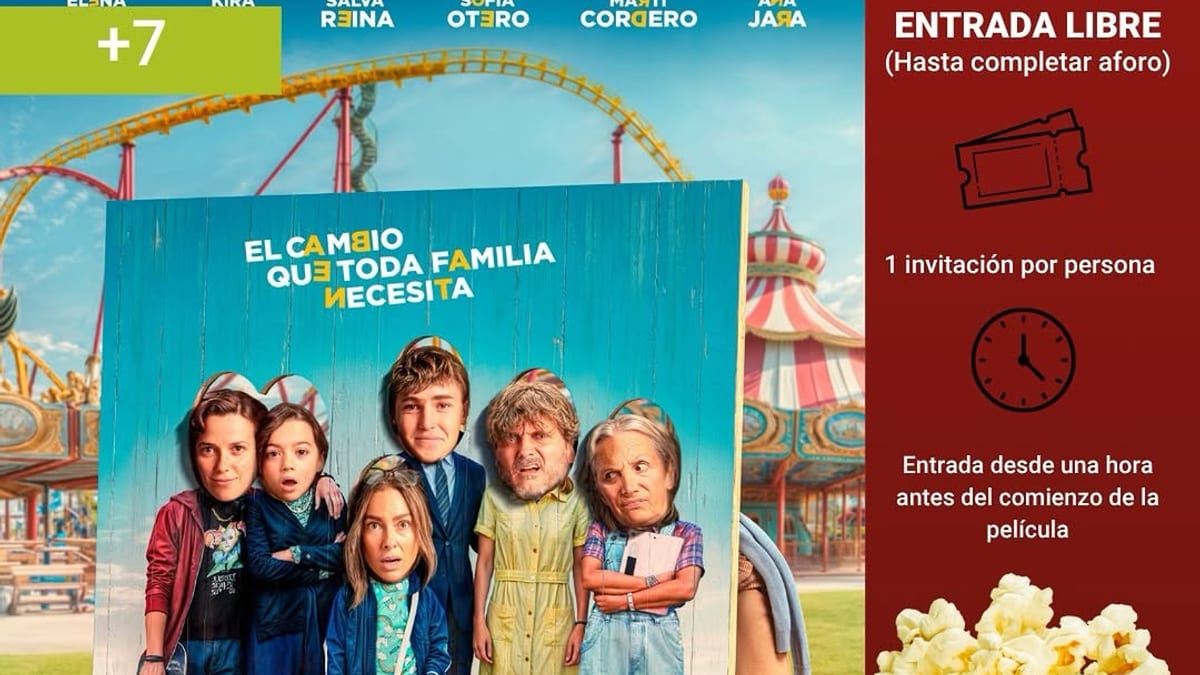 Cartel de la película '¿Quién es quién?' del programa Cine en Familia 2026 del Ayuntamiento de Cádiz