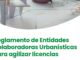 Cartel informativo del Ayuntamiento de Collado-Villalba sobre el reglamento de Entidades Colaboradoras Urbanísticas