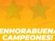 Selección española de fútbol celebrando la conquista de su segunda estrella en el Mundial 2026