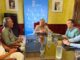 Encuentro entre representantes del Ayuntamiento de Huelva y la Asociación de Víctimas de Adamuz