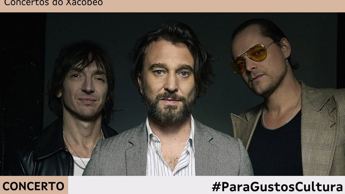 Cartel promocional del concierto de JET en la Sala Capitol de Santiago de Compostela el 22 de julio a las 22:00 horas con Underfest Xacobeo