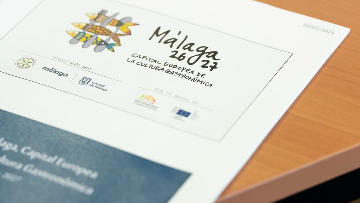 Presentación del programa de Málaga como Capital Europea de la Cultura Gastronómica 2026-2027 en la Representación de la Comisión Europea en Madrid