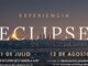 Cartel de la actividad de eclipse solar en Paracuellos de Jarama, con información de la conferencia del 31 de julio