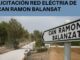 Cartel informativo de la licitación de la red eléctrica de Can Ramon Balansat del Ajuntament de Santa Eulària des Riu