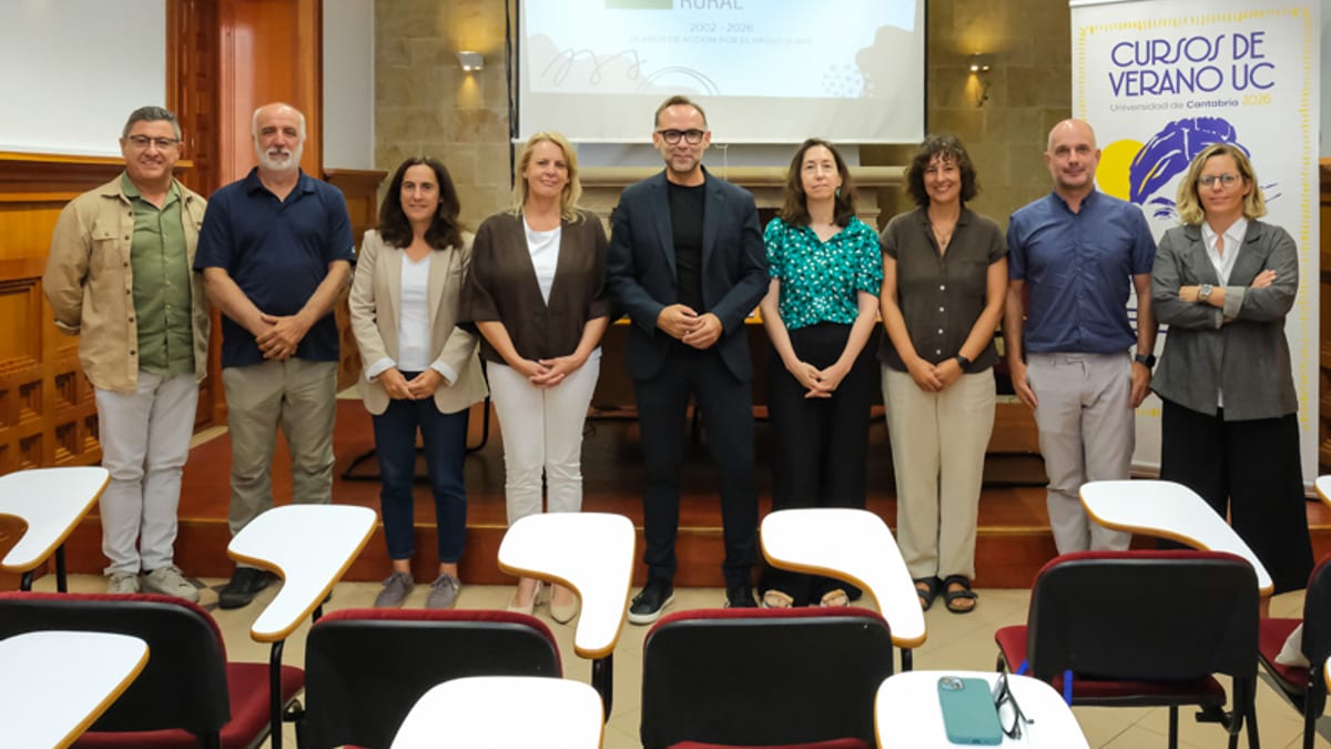 Susinos inaugura jornada sobre Red Cántabra de Desarrollo Rural en cursos de verano de la Universidad de Cantabria